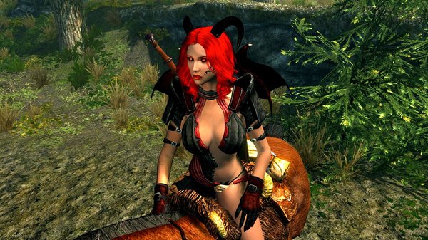 ЭЛЛАРИ на лошади.. SkyrimSE (сборка 6.0)