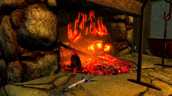 У очага.. SkyrimSE (сборка 6.0)