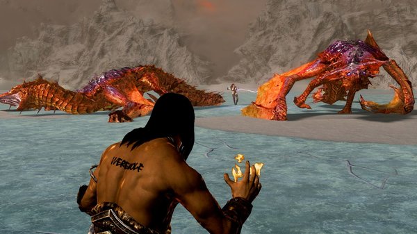 На ужин драконье мясо.. SkyrimSE (сборка 6.0)