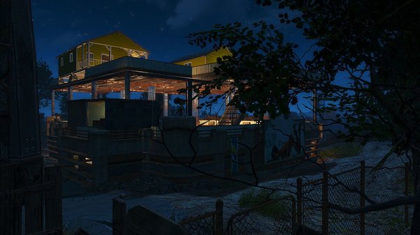 Поселение в заброшеном гараже.