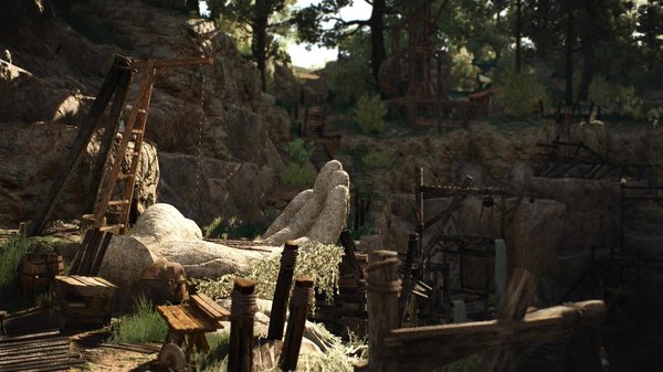 Каменоломня.. Ведьмак III (сборка Торна)