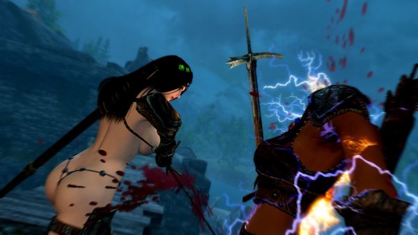 В бандитском форте.. SkyrimSE (сборка 6.0)