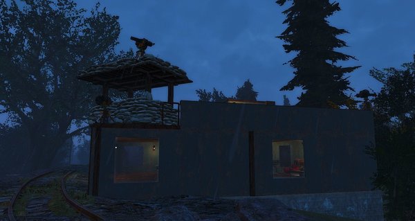 Новое поселение в заброшенном депо..