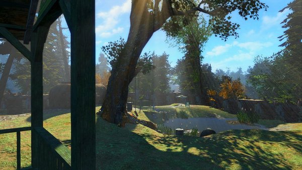 Внутри поселения у Элеонор..