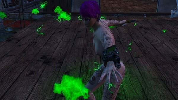 ЕВА с плазменой катаной.. Fallout-4 (Сборка 6.4)