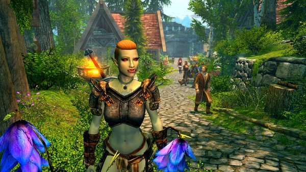 Орчер в Вайтране.. SkyrimSE (сборка 6.0)