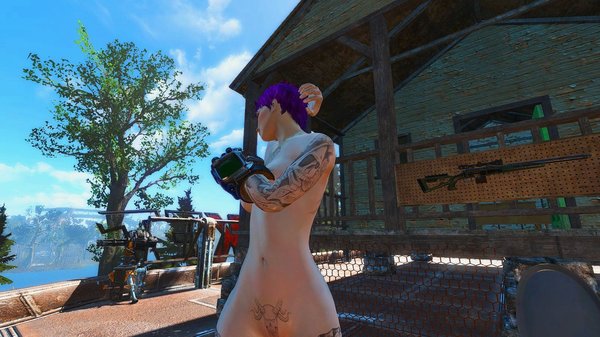 В поселении.. Fallout-4 (Сборка 6.4)