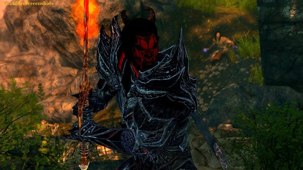 Дремор и на заднем плане - Эйран.