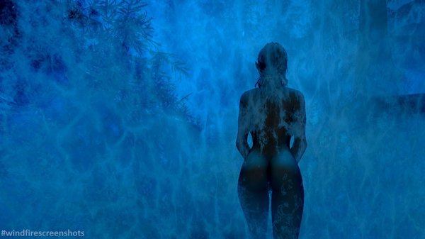 ЭЛЬФИС под водопадом..