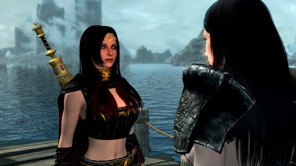 Серанка с Веленой.. SkyrimSE (сборка 6.0)