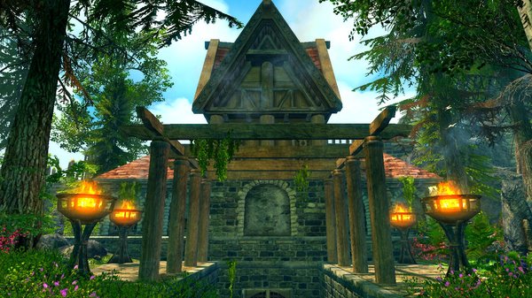 Зал мертвых в Вайтране..