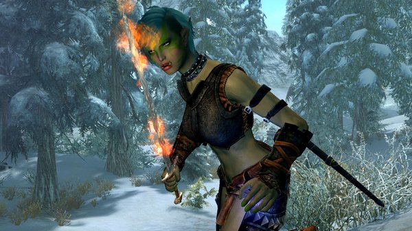 Новый перс, орк - Тифи. SkyrimSE (сборка 6.0)