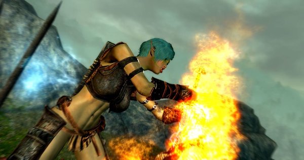 Воспломеняющая Тифи. SkyrimSE (сборка 6.0)