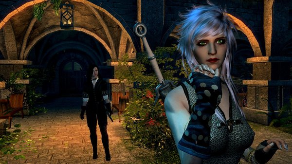 ЦИРИ и Йенн в Солитьюде.. SkyrimSE (сборка 6.0)