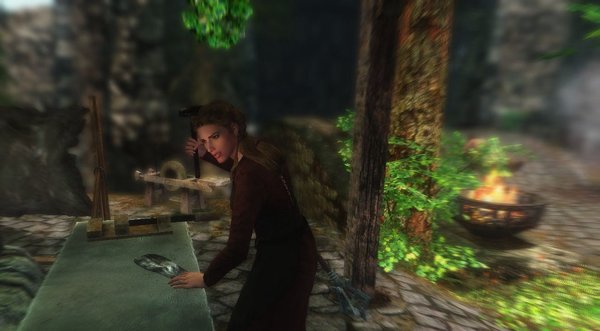 Ольфина в Вайтране.. Skyrim LE