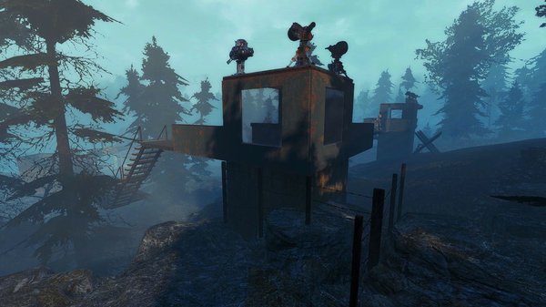 Дальние углы поселения..