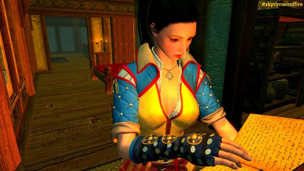 Дианна в Озерном.. SkyrimSE (сборка 6.0)
