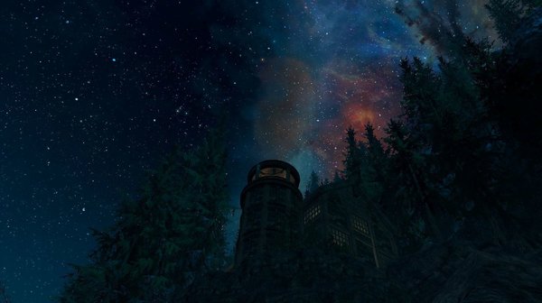 Ясная ночь. Дом Велены. SkyrimSE (сборка 6.0)