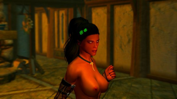 Дорианка в Озерном.. SkyrimSE (сборка 6.0)