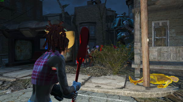 Ещё одному рейдеру на ездовом роботе пришёл п...ц.