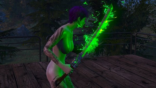 С плазменной катаной.. Fallout-4 (Сборка 6.5)