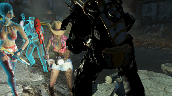 И силовая броня не спасёт от отравленных гитар.