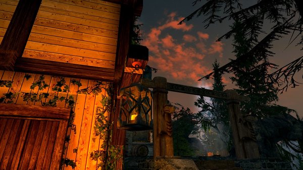 Дачный пейзаж.. SkyrimSE (сборка 6.0)