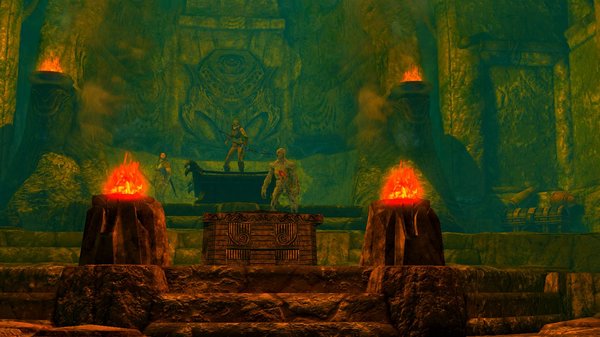 В древней гробнице.. SkyrimSE (сборка 6.0)