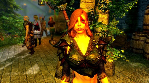 Людно в Солитьюде.. SkyrimSE (сборка 6.0)