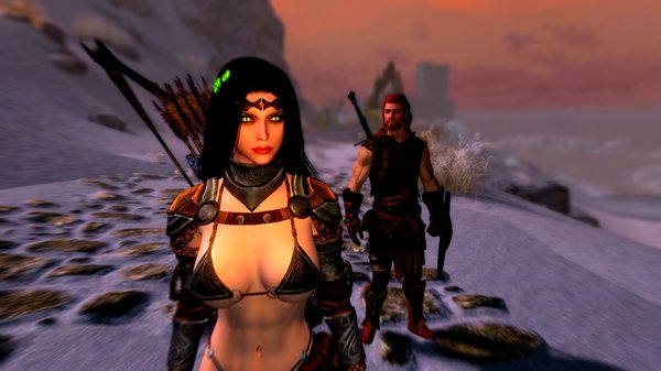 НОРА и влюбленный Эрик.. SkyrimSE (сборка 6.0)