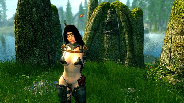 Нора у камня Девы.. SkyrimSE (сборка 6.0)