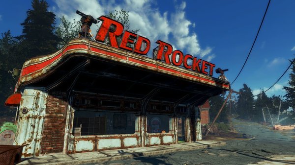 Постапокалиптический пейзаж..