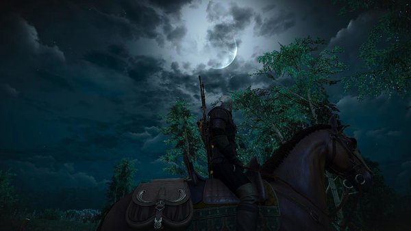 А ночка лунная была.. Ведьмак III (сборка Торна)
