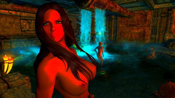 В банях.. SkyrimSE (сборка 6.0)