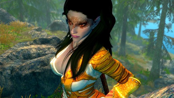 Это - ДАРКЛИНГ, и она из Морровинд ;)