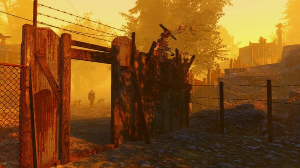 Закат в поселении.. Poselenia Windfire