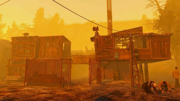 Закат в Зимондже. Poselenia Windfire