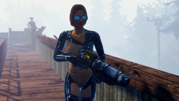 Стражница поселения обходит периметр..