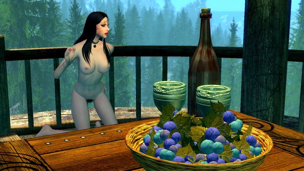 ВЕЛЕНА на балконе дачи.. SkyrimSE (сборка 6.0)