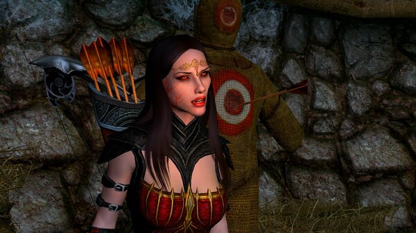 Велена отличный лучник!  ;)