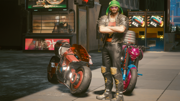 Ви и его новые  трофейные мотоциклы.