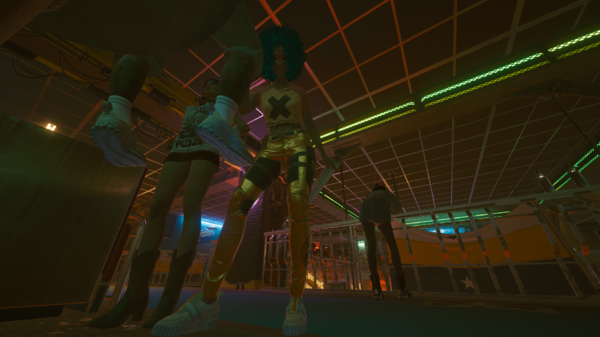 Женский персонаж - Вика.