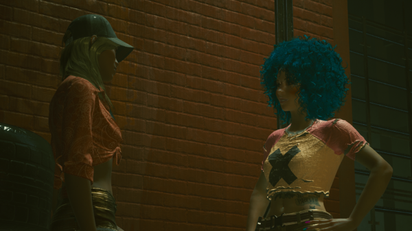 Вика и девушка с пониженной социальной ответственностью.