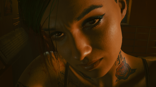 Романтическая сцена с Джуди -1.