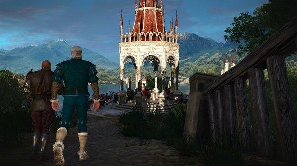 Идут на встречу.. Ведьмак III (сборка Торна)