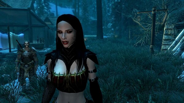 Велена с хускарлом. SkyrimSE (сборка 6.0)