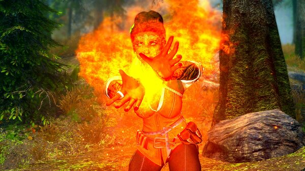 Огненная Дориана. SkyrimSE (сборка 6.0)