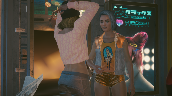 Ви первый раз повстречала симпатичную девушку.