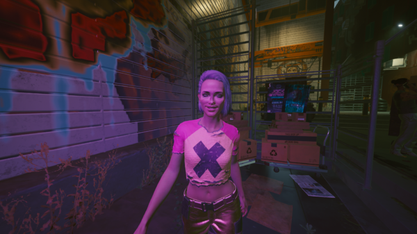 Похожая на Цири.