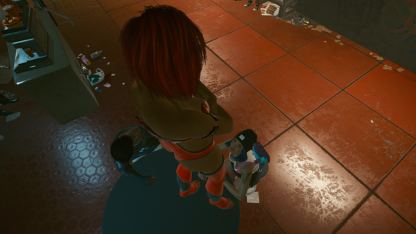 Ви:-"Ли, хочешь я для тебя станцую на этом столе?".